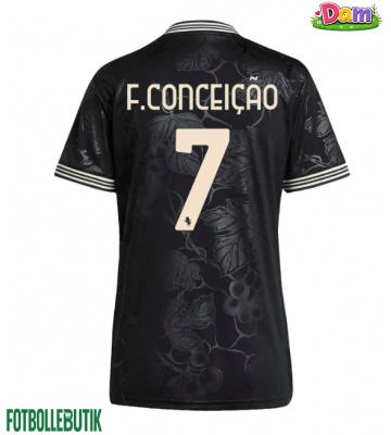 Juventus Francisco Conceicao #7 Tredje Tröja Kvinnor 2025-26 Kortärmad